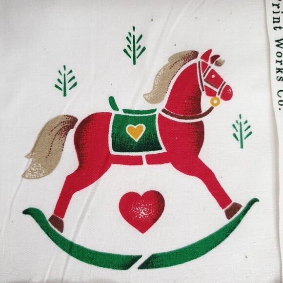 Vtg Cranston Christmas Stencil Picture Book Patches Applique Quilt Blocks - Picture 3 of 3